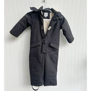 7a.m. ENFANT Snowsuit Benji Grand SSG80 3-4T Onesie Smokey Gray